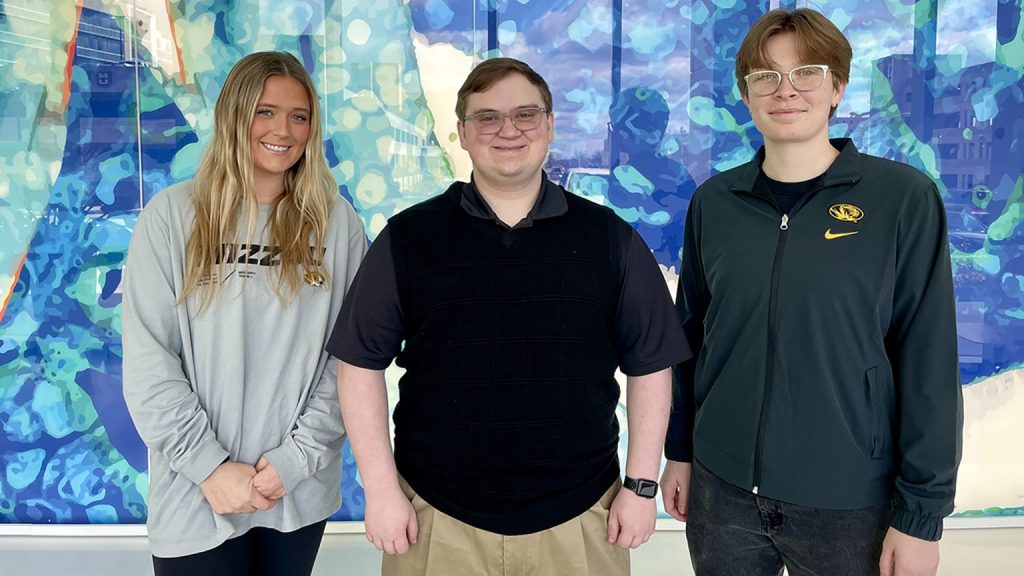 Three Mizzou students interning with Siemens.