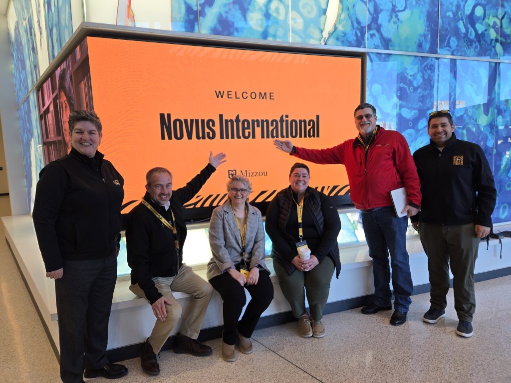 The corporate engagement team with the Novus Foundation.